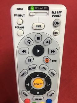 DirecTV RC66X Universal IR HD DVR Remote Control Replaces RC65X RC64 RC32X 
