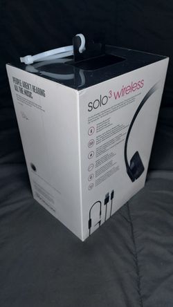 Beats Solo 3 Wireless Gloss Black Thumbnail
