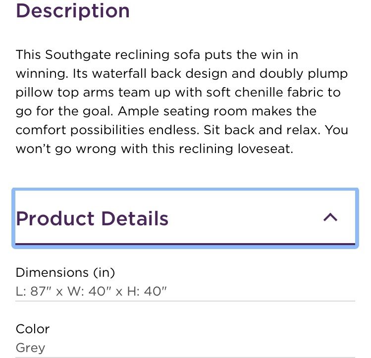 New-Like Reclining Couch