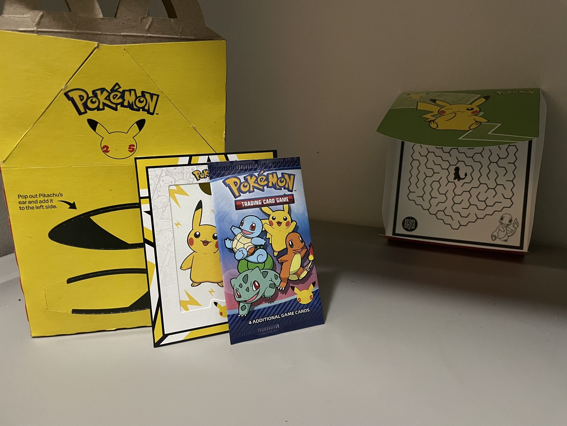 pokémon cards 50th anniversary mcdonald's