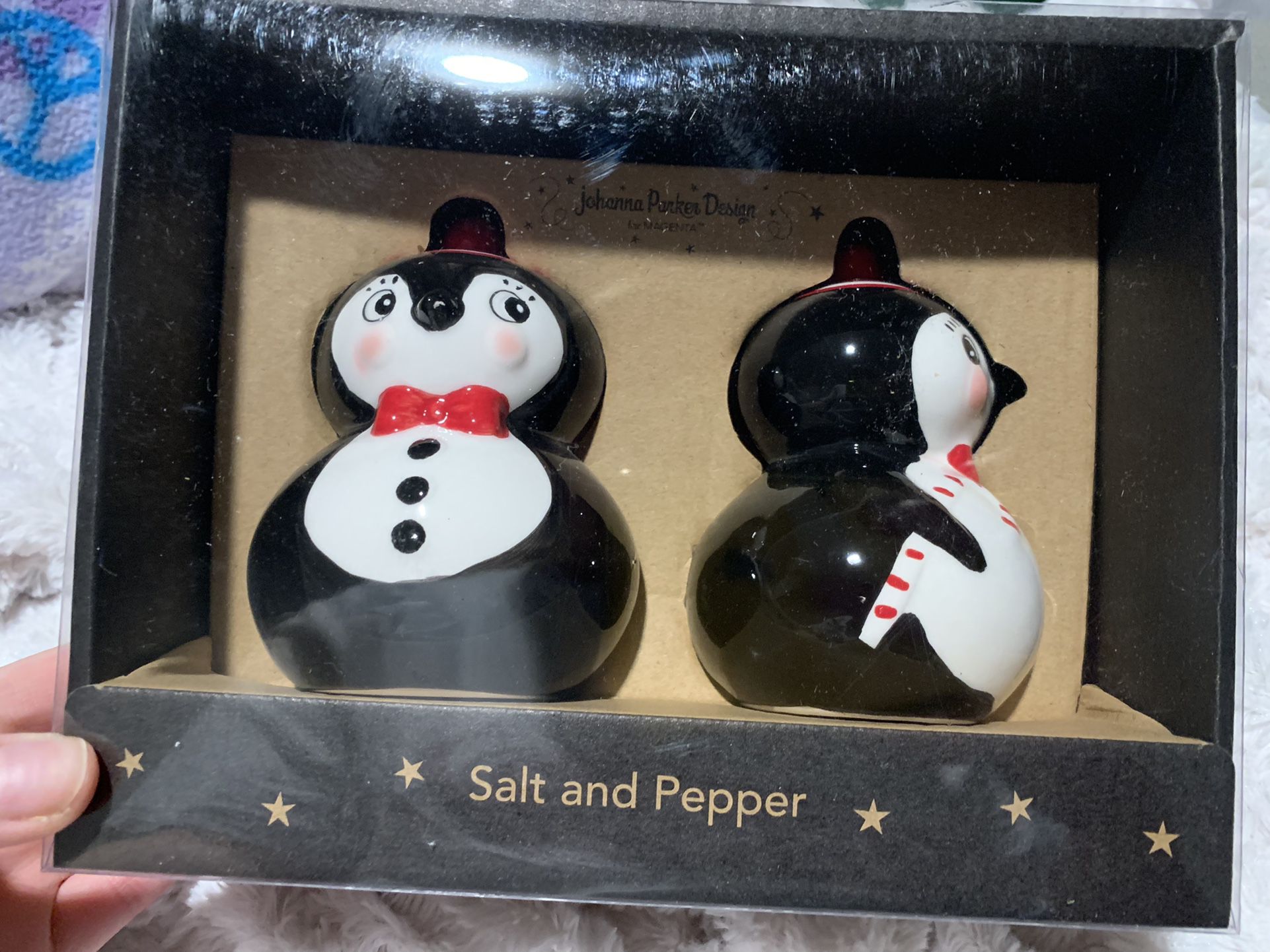 Johanna Parker Penguin Salt & Pepper