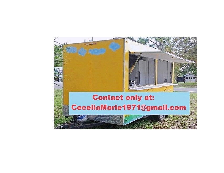 Food Trailer BBQ 25901