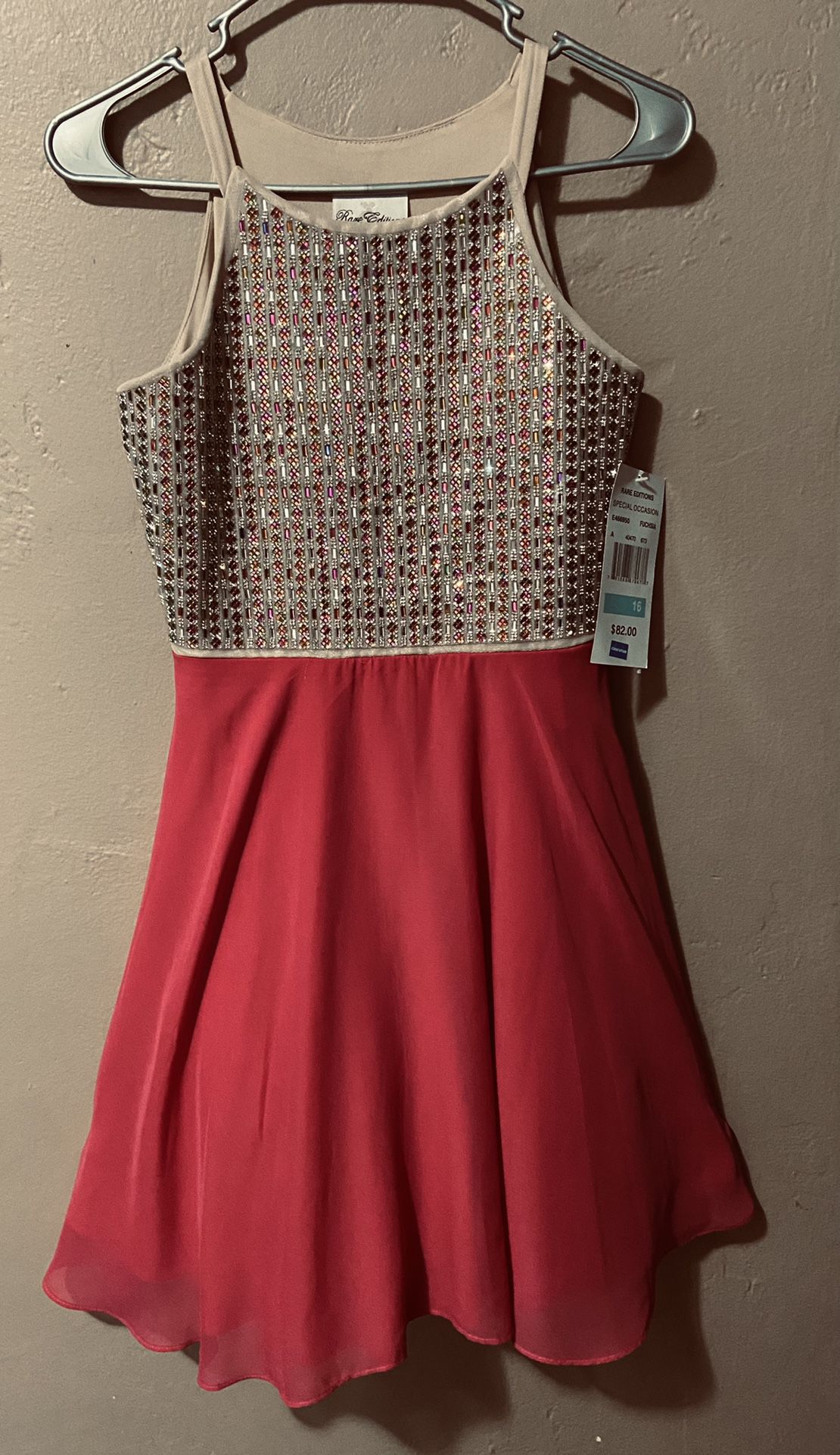 BEAUTIFUL DRESS BY RARE EDITIONS SZ 16 NEW
