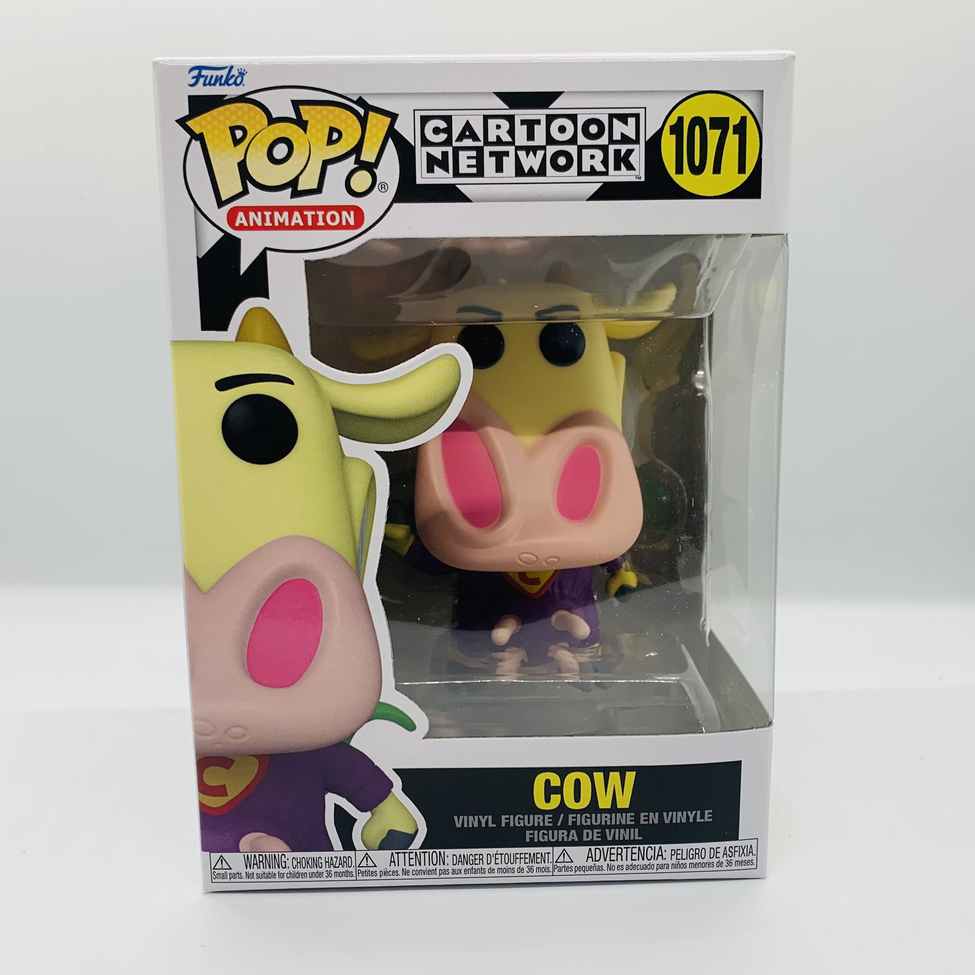 Funko POP! Television Cow & Chicken Cow Figure #1071!
