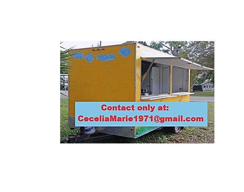 Food Trailer BBQ 24555