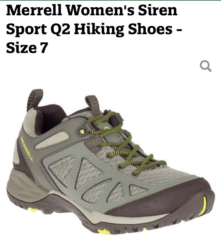 Merrell Women's Siren Sport Q2 Hiking Shoes - Size 7