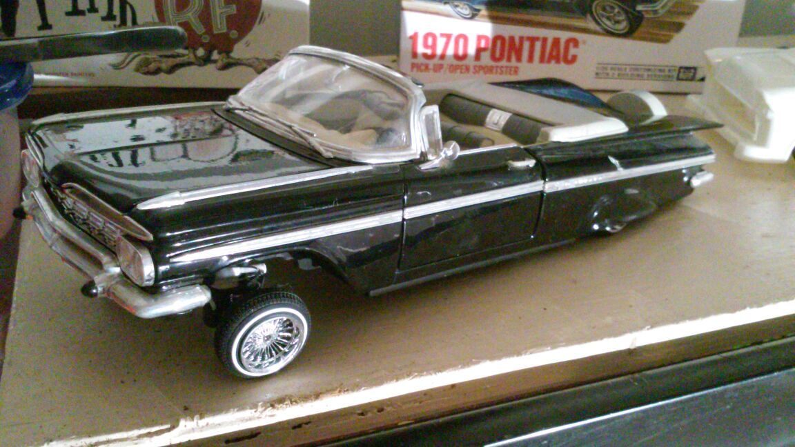 1959 Impala Diecast Lowrider 1/18 Scale