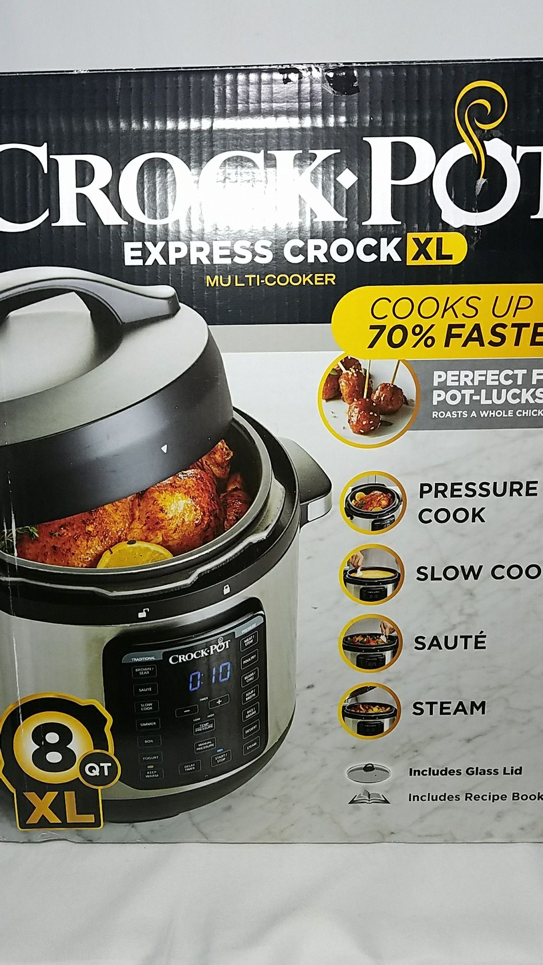 Crock Pot Express XL Multi-Cooker 8qts