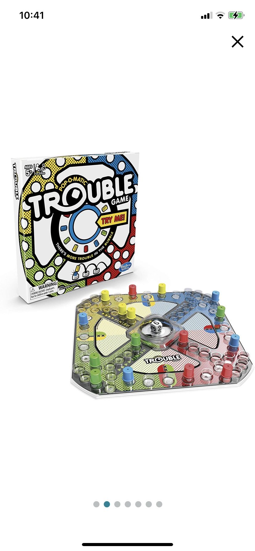 Juego Trouble Game, Multicolor