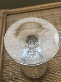 Silver Rimmed Glassware Made in France Thumbnail