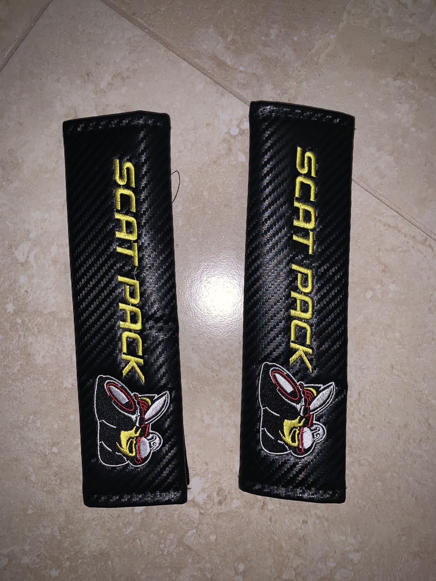 Scat pack Seat belt covers