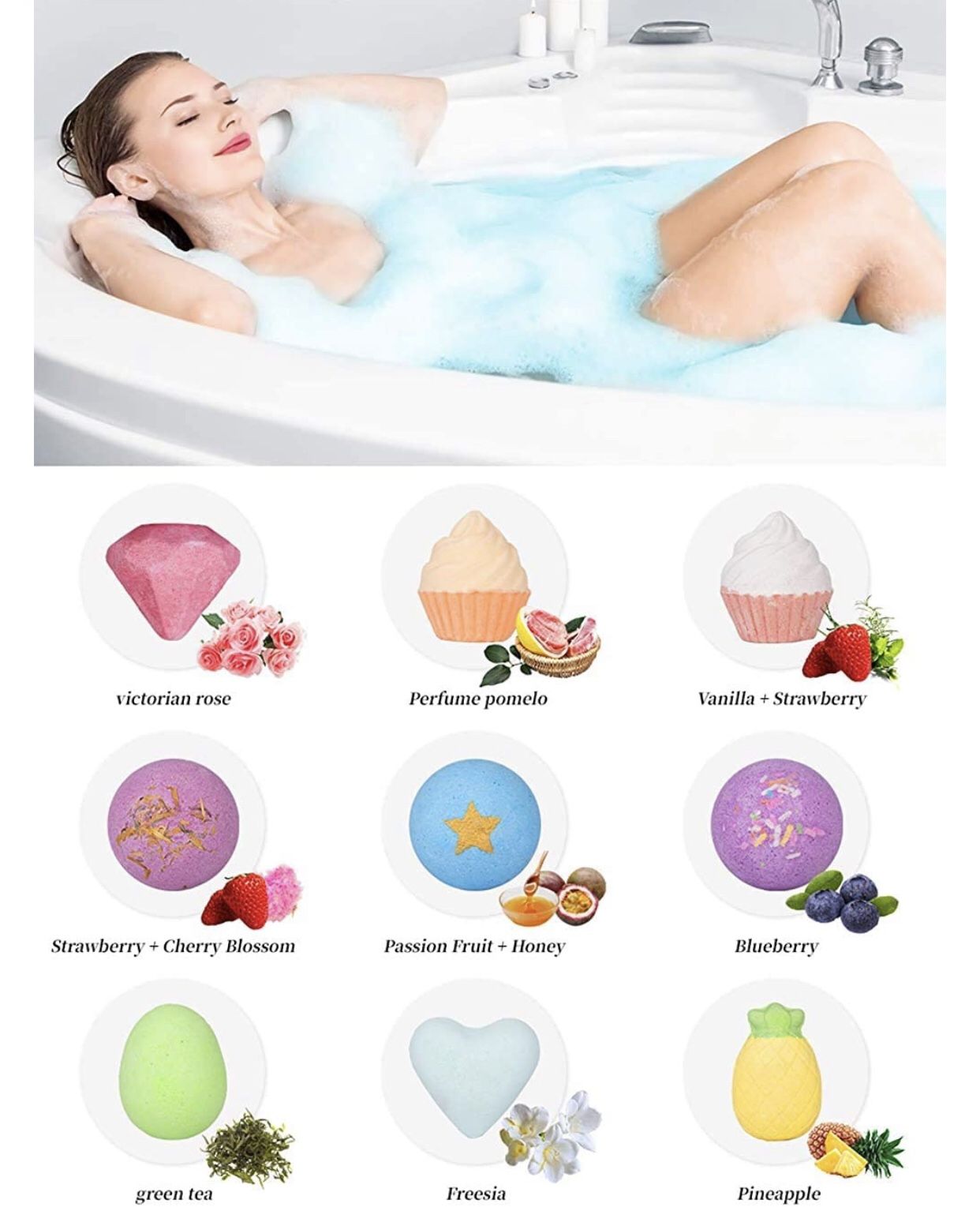 Bath Bombs Set