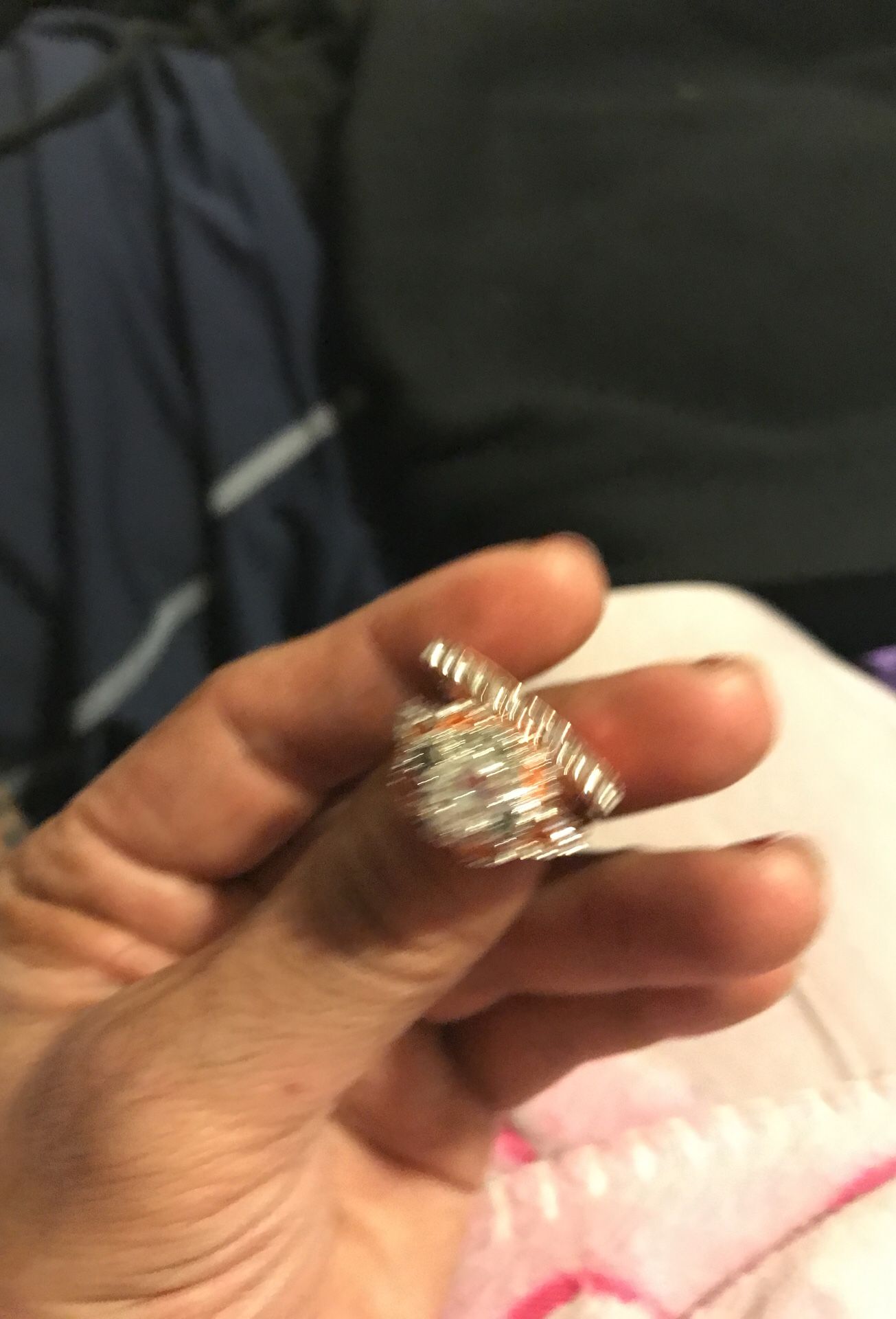 18 rose gold wedding band