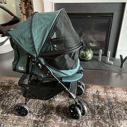 Pet Stroller For Small Animals (5 To 15lbs) Thumbnail