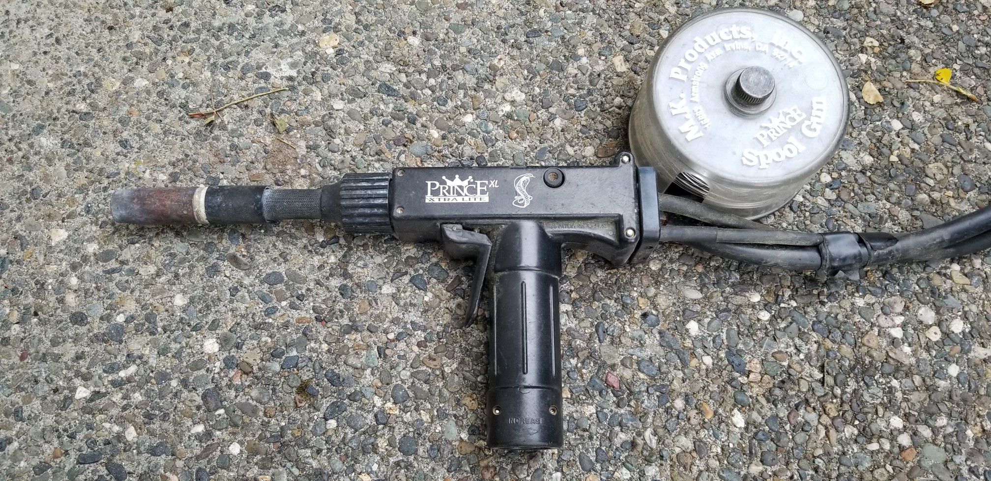 Thermal Arc LM300 arc welder and MK Products Prince XL spool gun for