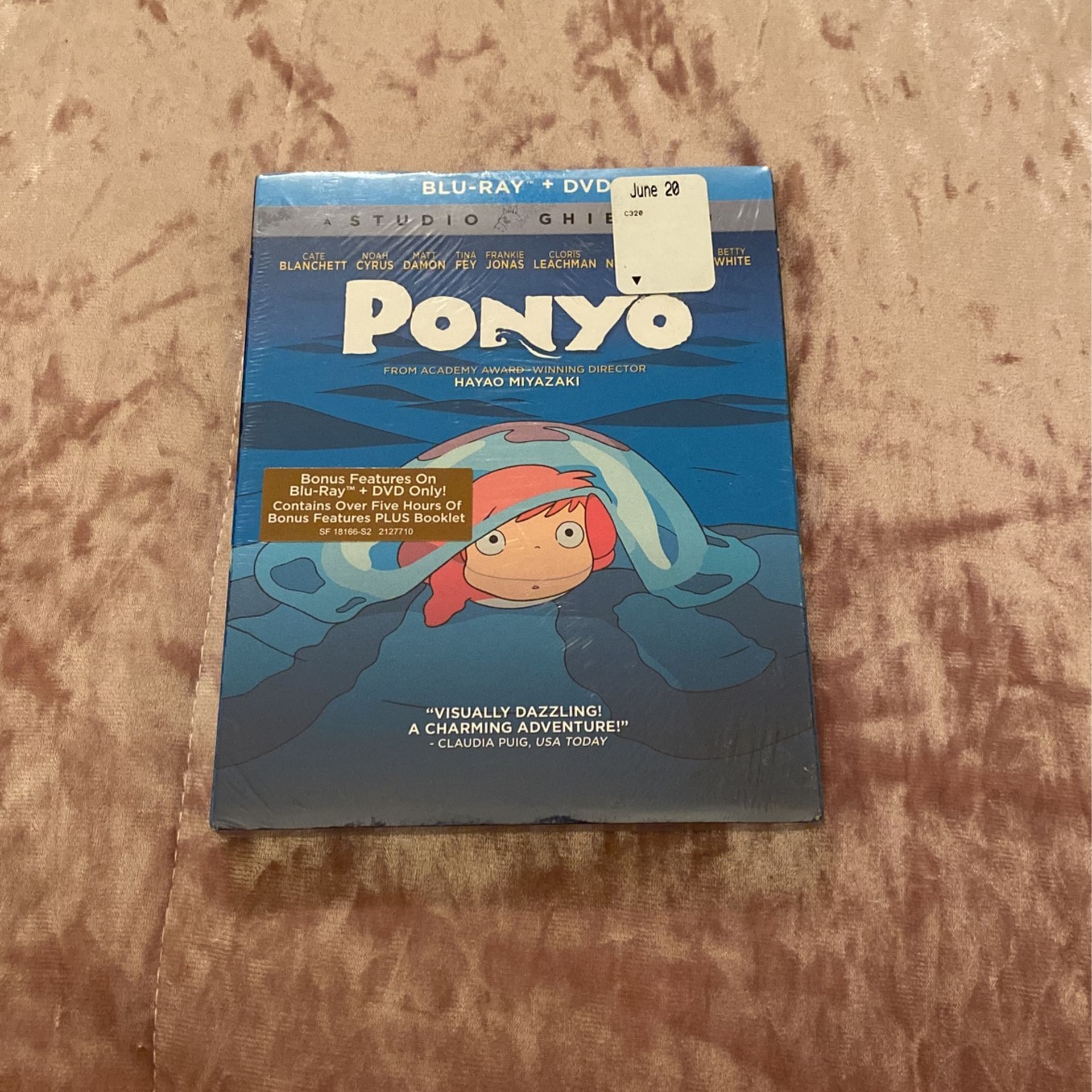 ANIME Movie Ponyo- Unopened DVD