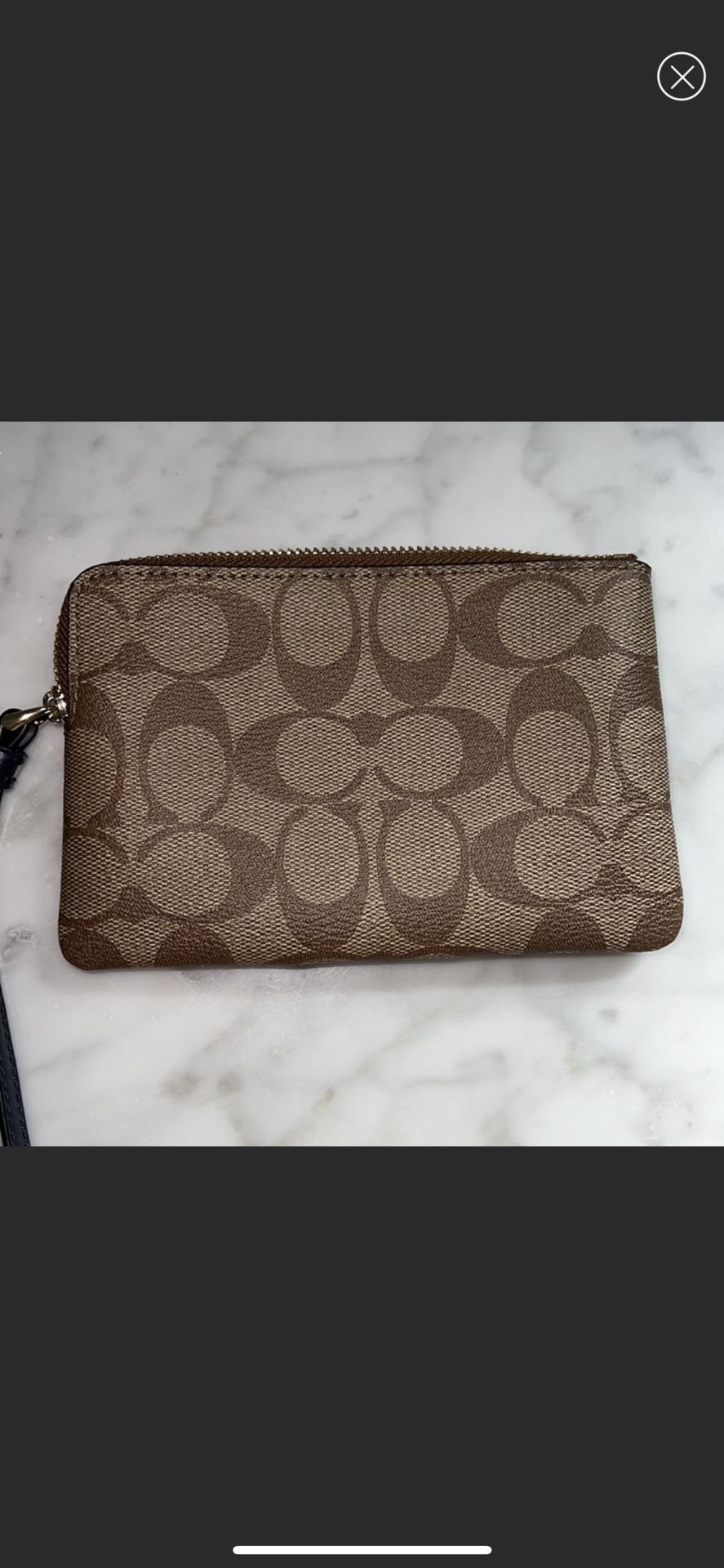 Coach Wristlet Wallet