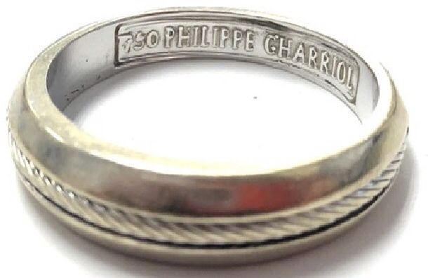 Men’s Wedding Band 18kt White Gold