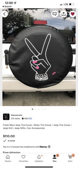 Jeep Spare Tire Cover  Thumbnail