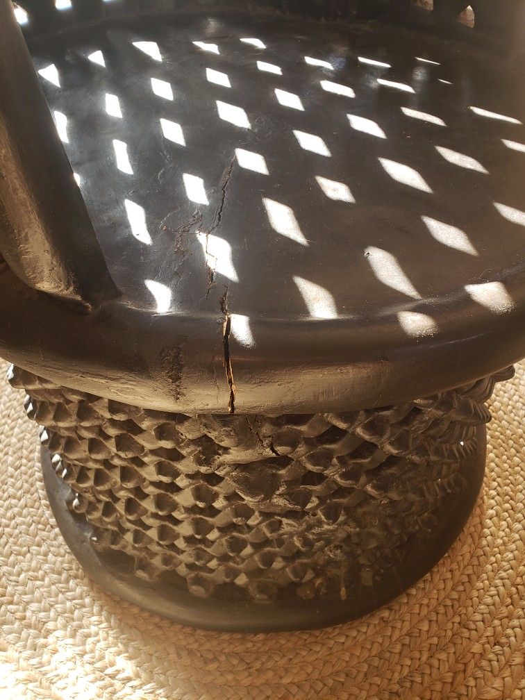 Beautiful And Unique Wooden Chair.