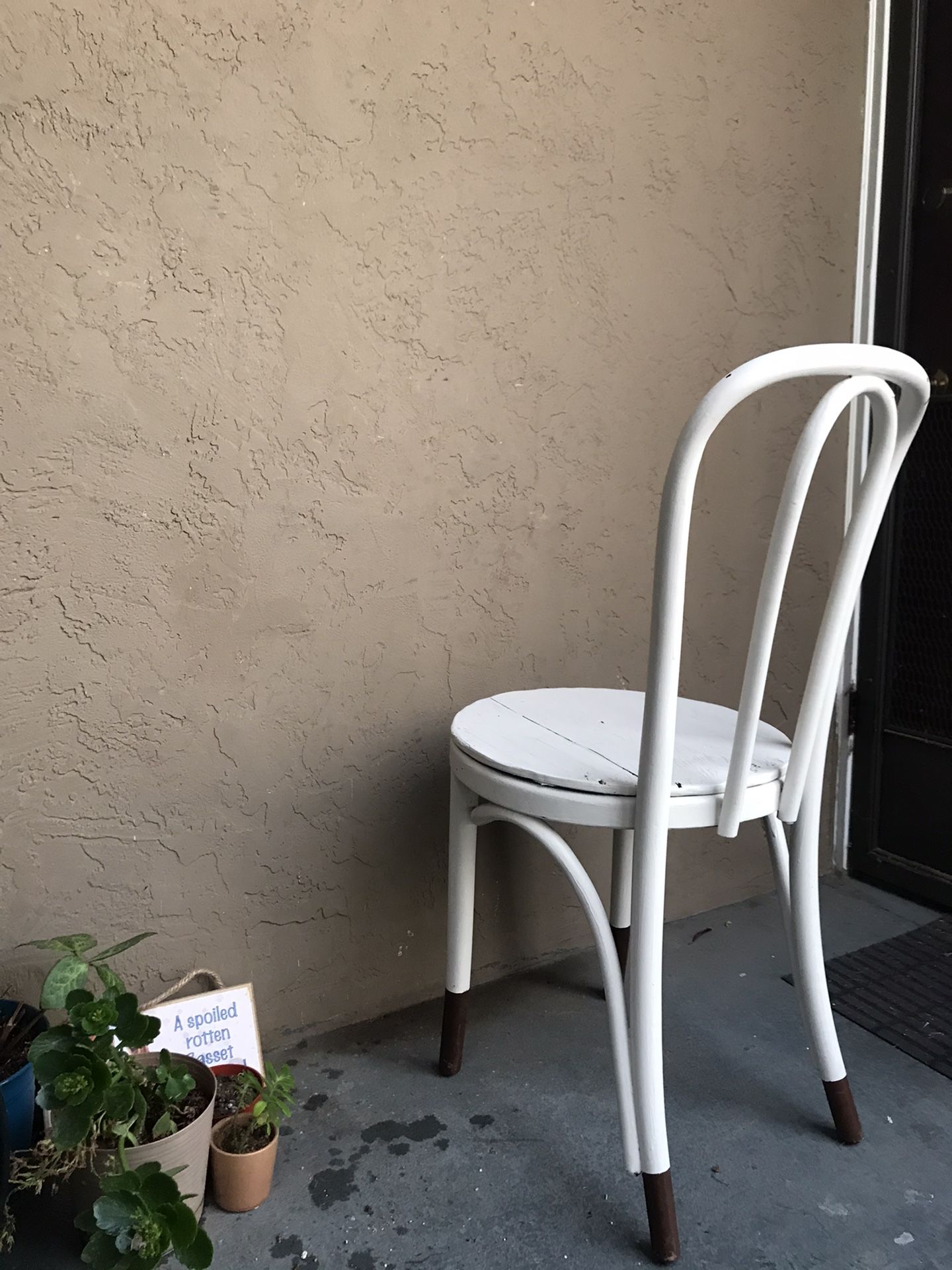 Vintage Style Bistro Cafe Casual Dining Chair