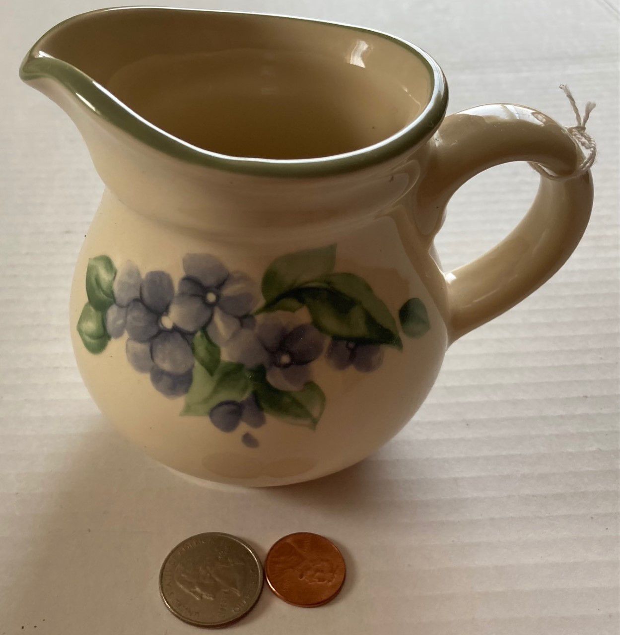 Vintage Pfaltzgraff Pitcher, Made in USA, Comes With a Box, Kitchen Decor, Shelf Display, Quality Pitcher