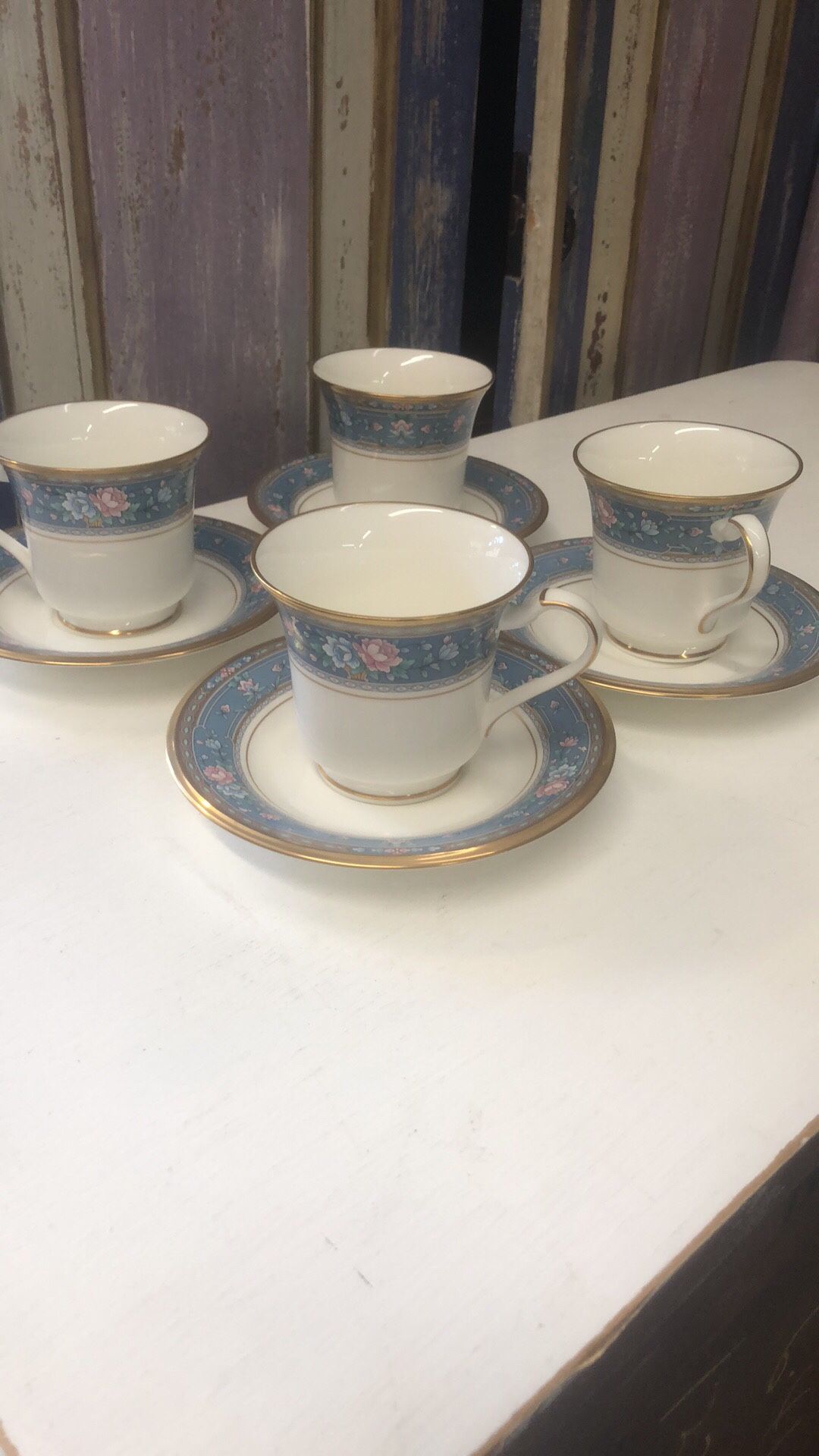 Vintage antique noritake teacups and saucers 10$ each set pick up la Mesa