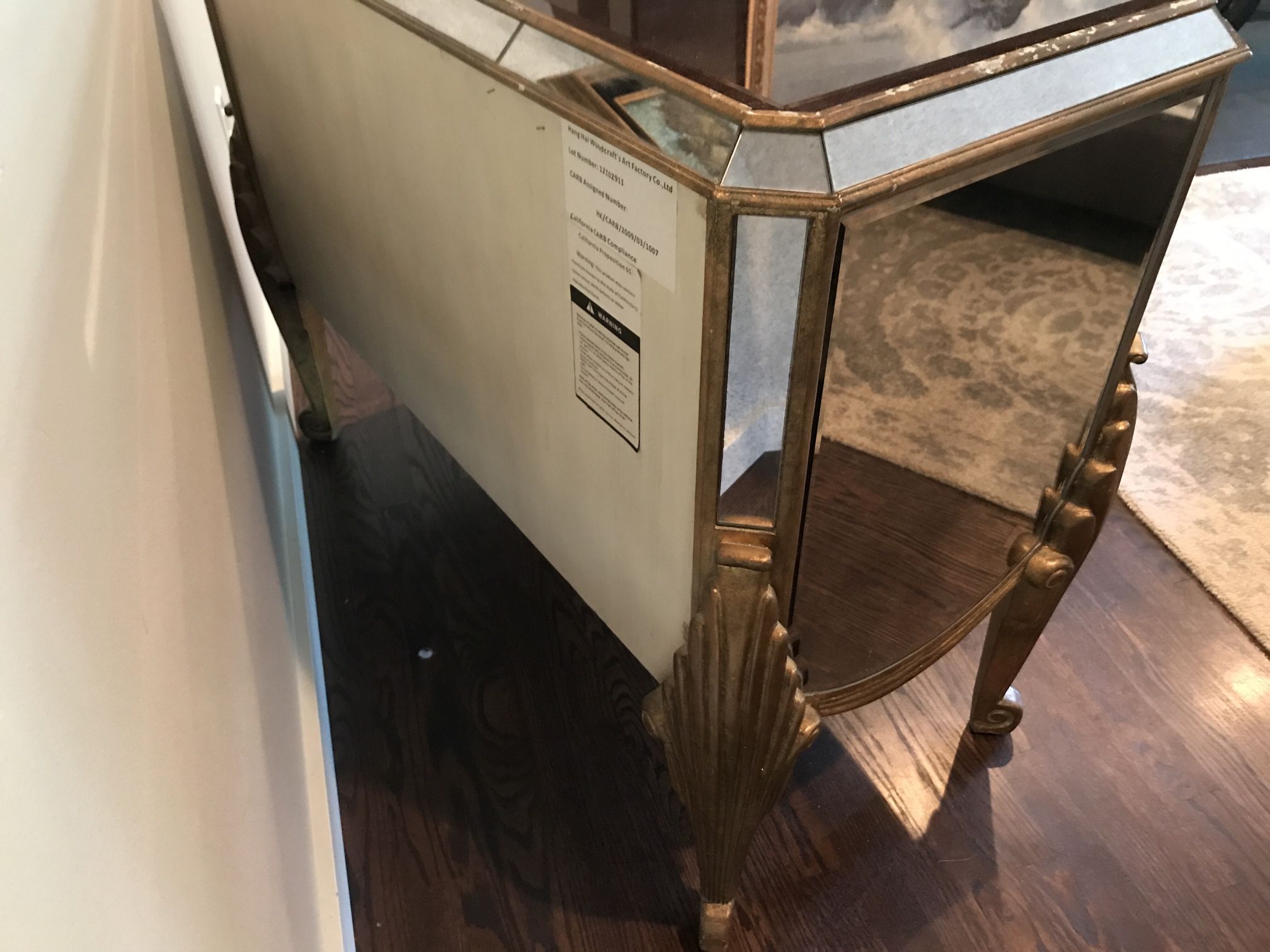 Vintage Mirrored Dresser