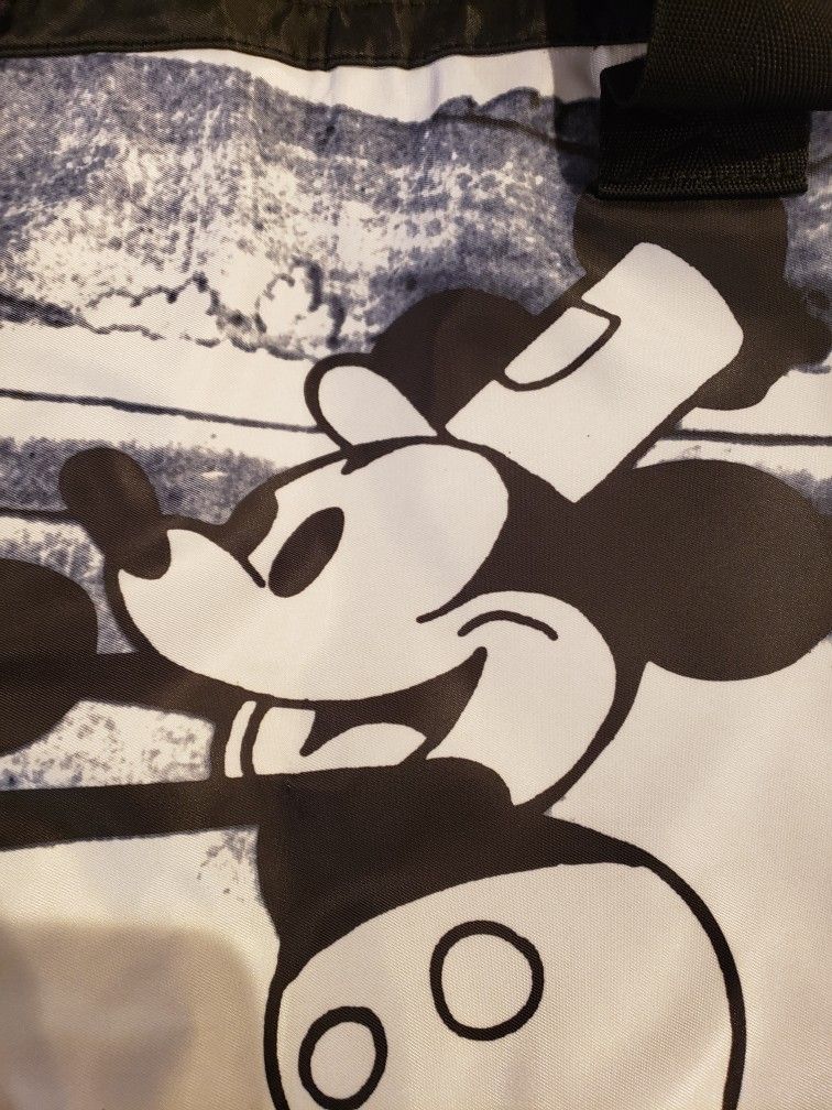 Disney Store Mickey Steamboat Willie Large Tote New With the Tag