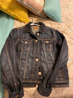 American Eagle denim dark jacket MEDIUM