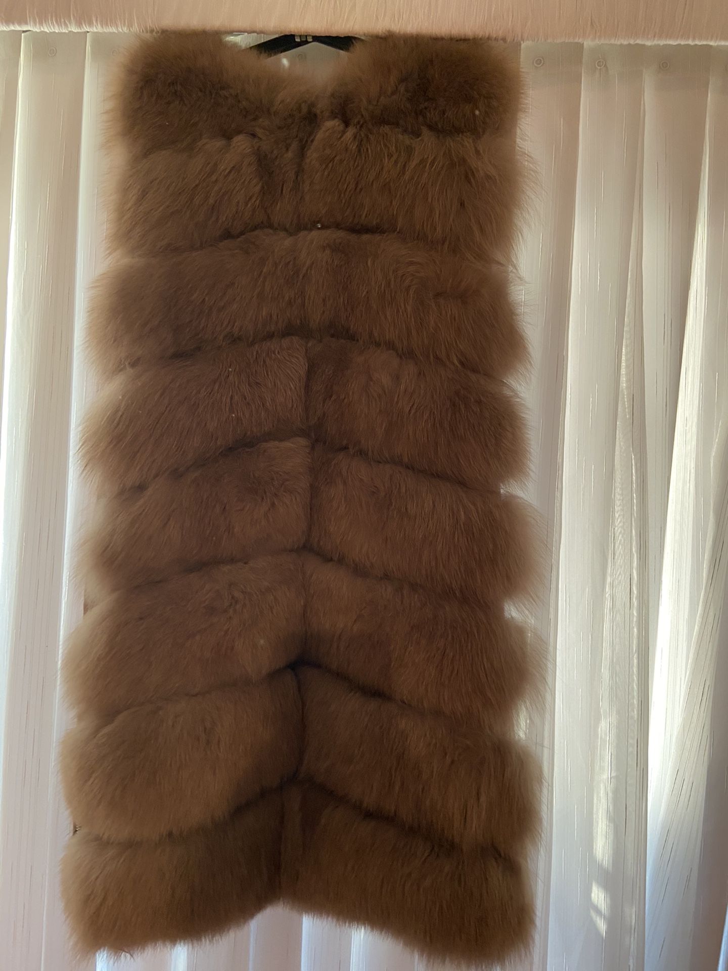 fur vest