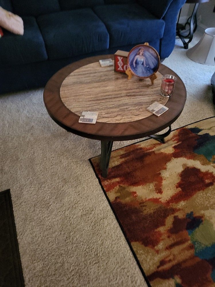 Coffee Table And End Tables Set