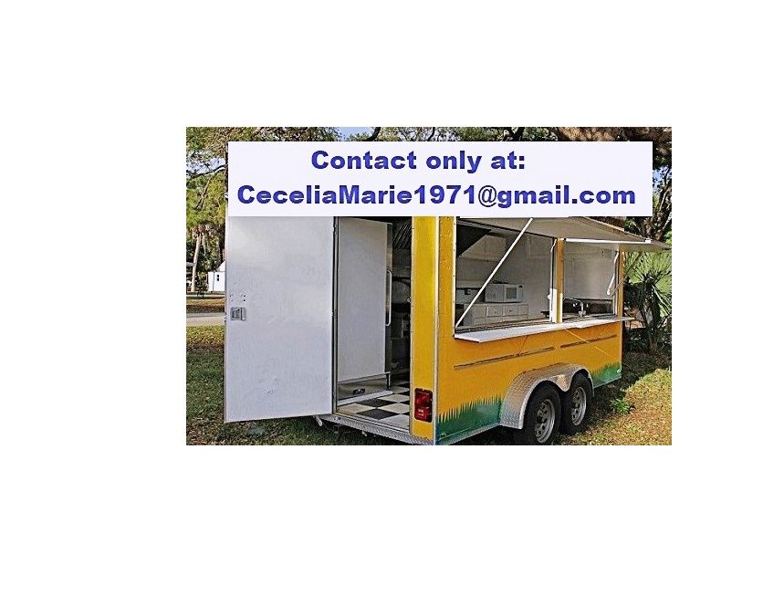 Food Trailer BBQ 24521