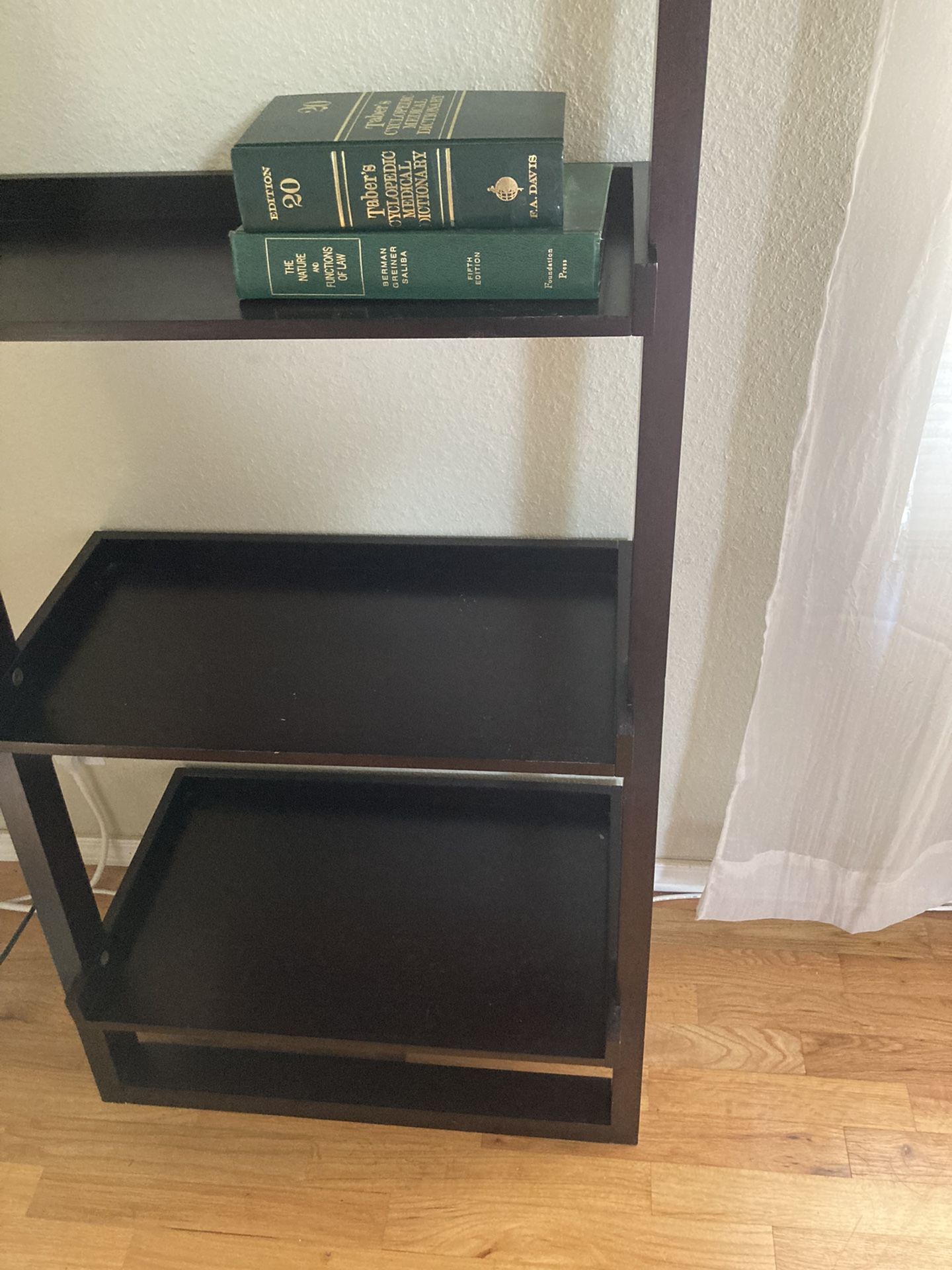 Ladder Bookcase Shelf Approximately 76x23.5x14.5