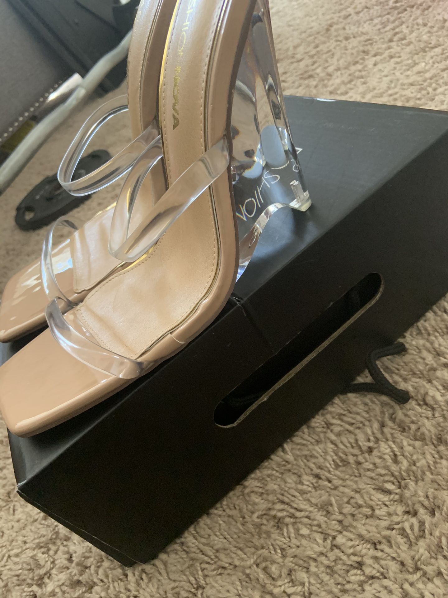 Fashion Nova Sandal Wedge Heel