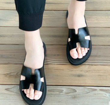 Slippers men's semi sandals