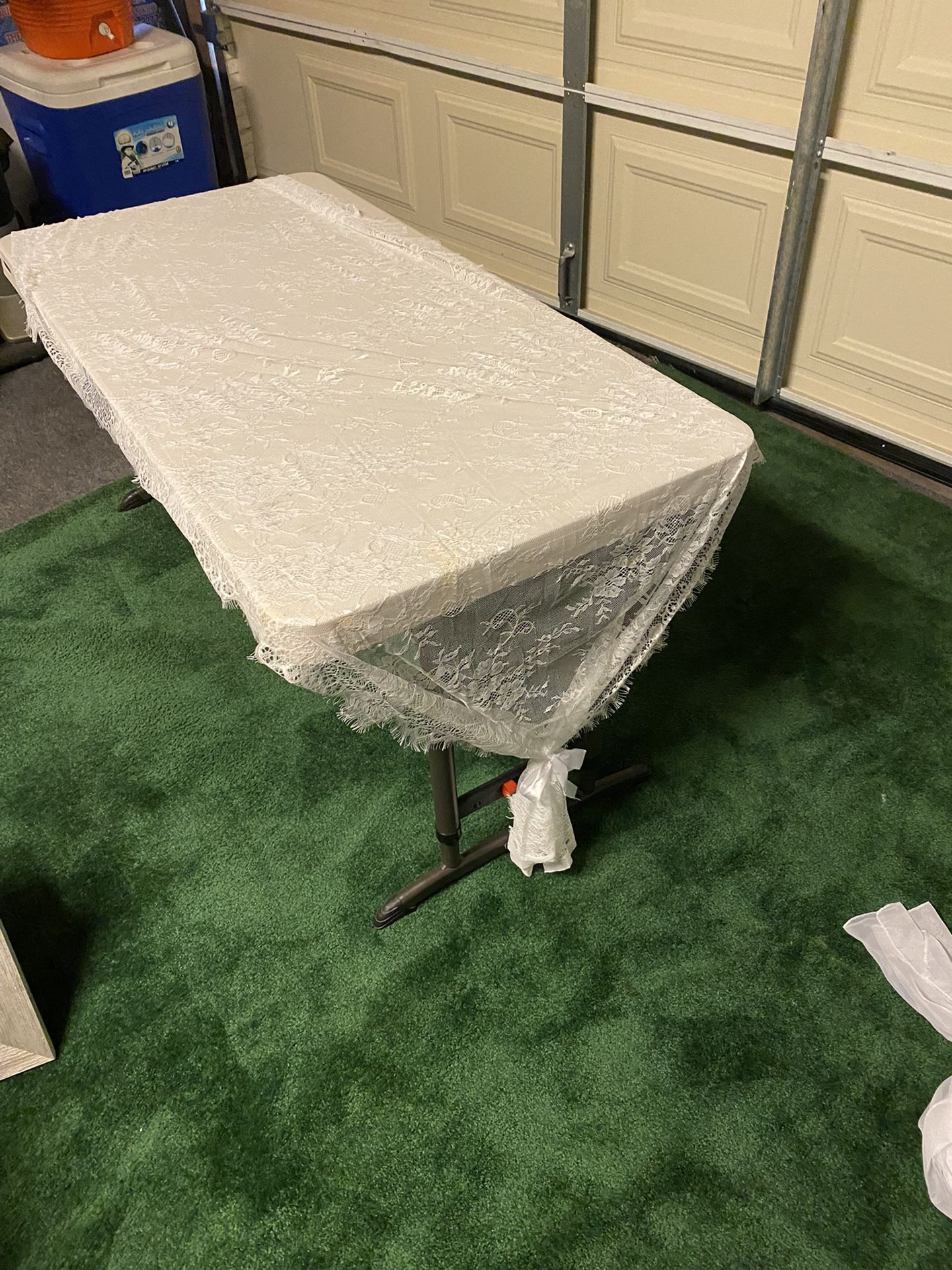 Wedding Chair Sash/lace Table Runner