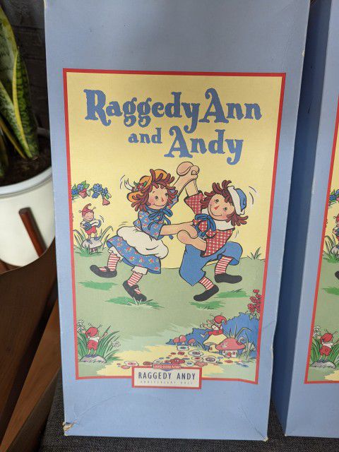 Raggedy Ann and Andy 80th Anniversary Dolls 