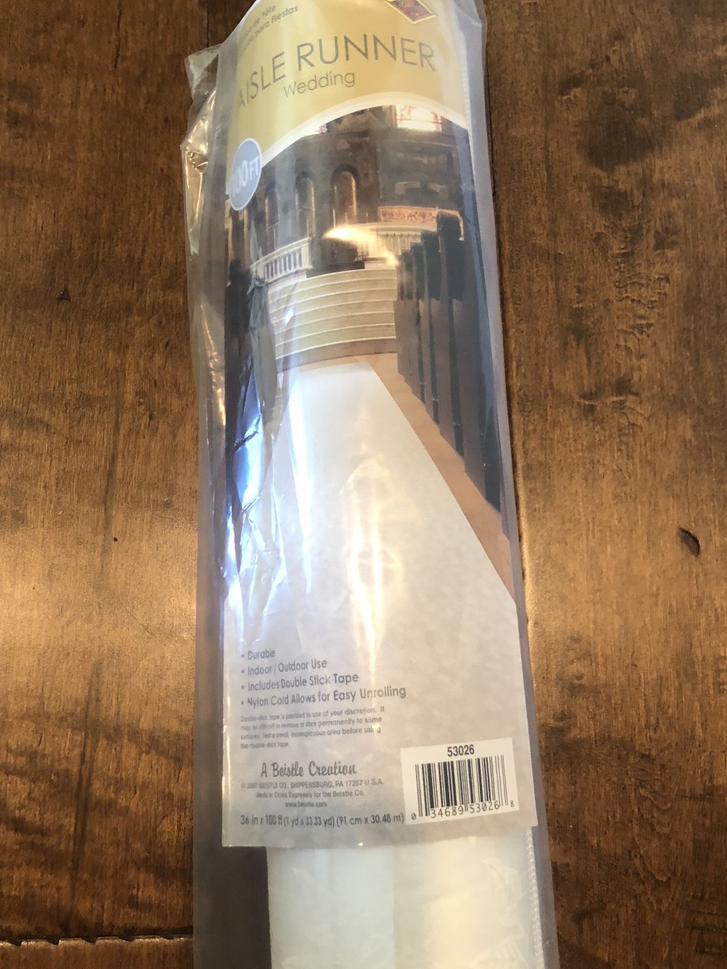 Aisle Runner 100’