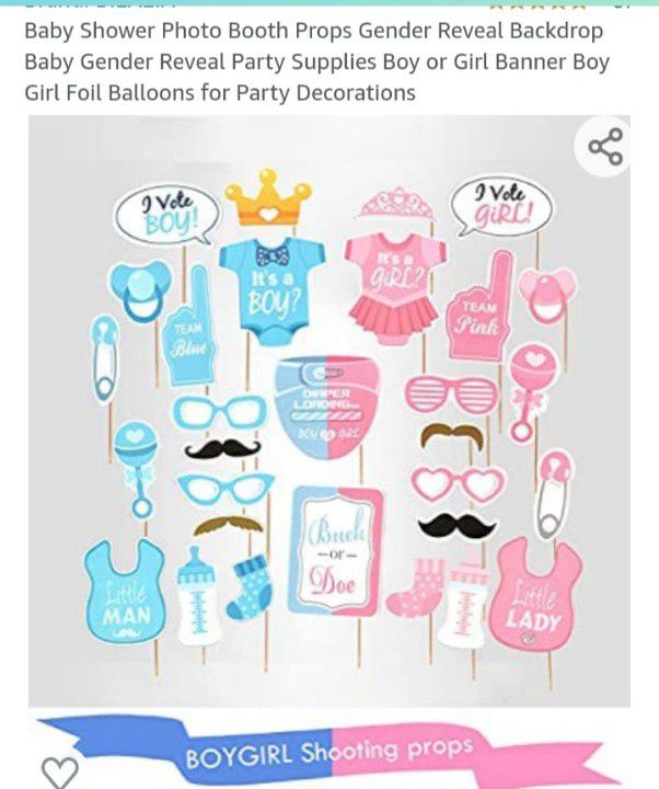 Gender Reveal Party Decor