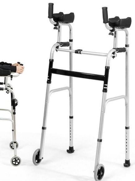 Folding Aluminum Alloy Wheel Walking Chair