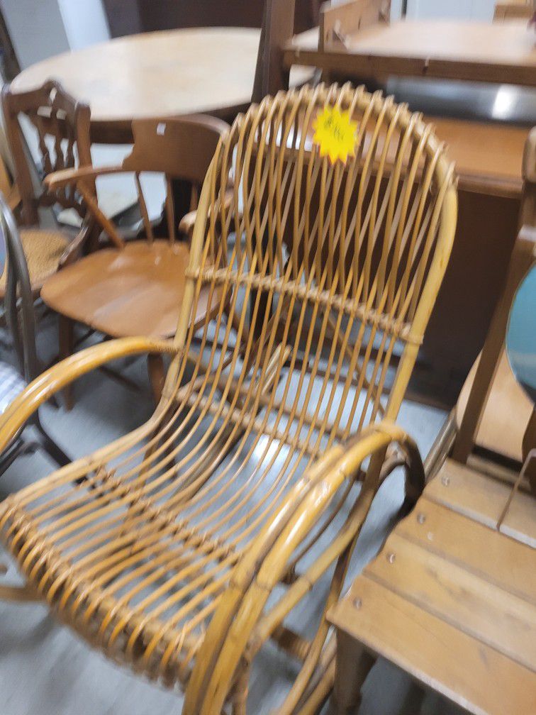 Rattan Rocking Chair 
