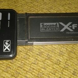 creative sound blaster x fi notebook