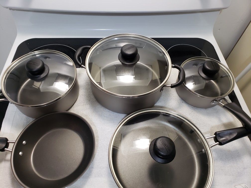9 Piece Cooking Pots