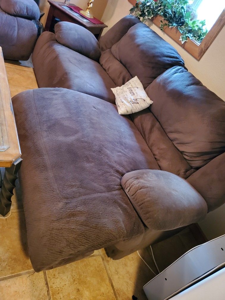 Couch And Oversized Electric Chair Only