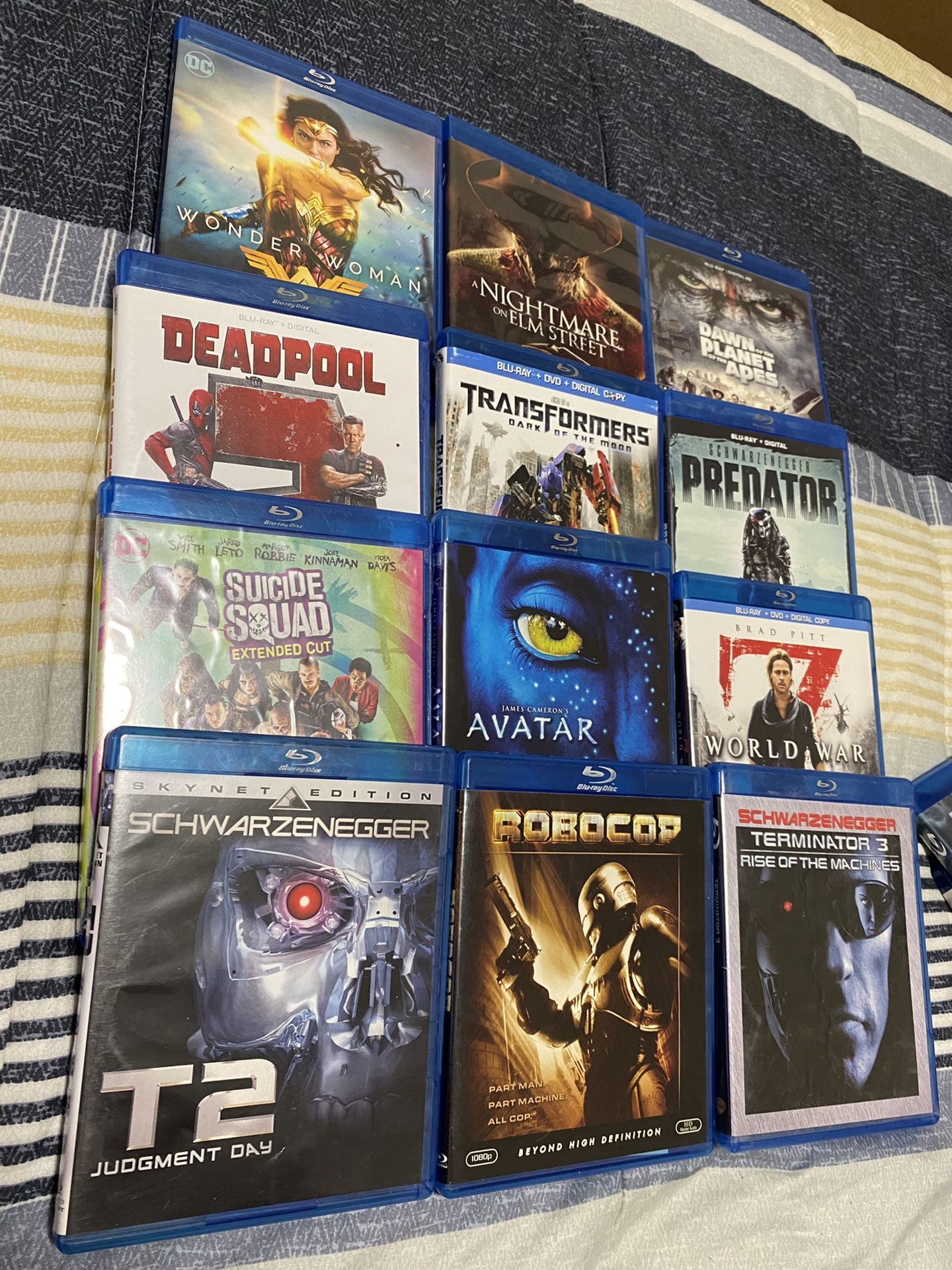 Lot Of 74 Blu-ray & 4K ultra HD Movies With Sony Ultra Blu-ray Player