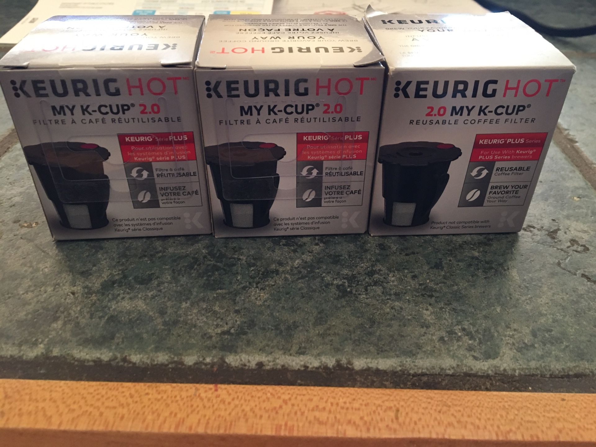 Keurig my k cup 2.0 reusable filters for ground coffee