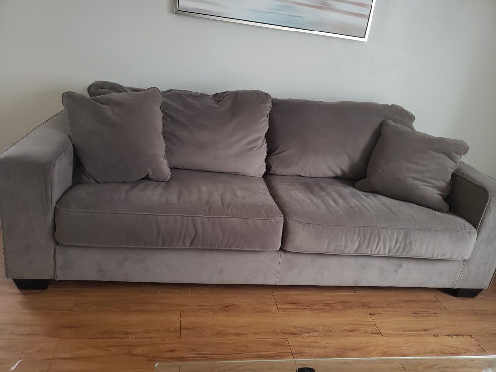 Grey Sofa.
