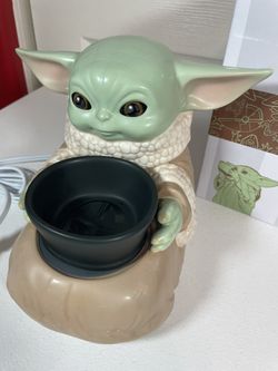 Scentsy “The Child” (Grogu) Wax Scent Warmer With Scentsy Bars Thumbnail