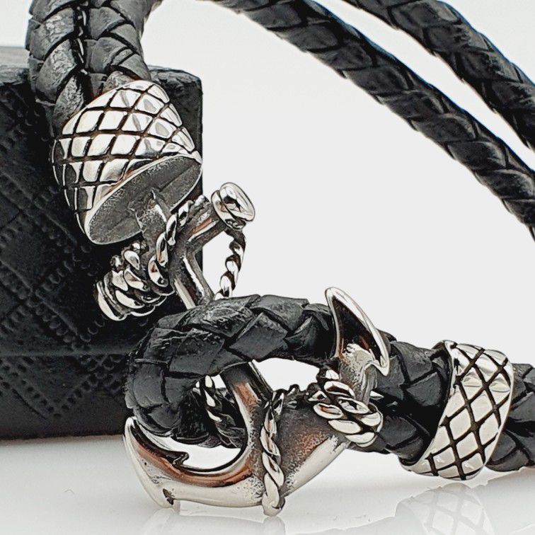 "Leather Bracelets for men, MO104

